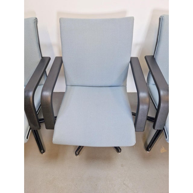 Vintage Michigan Office Chairs by Geoffrey Harcourt for Artifort, 1980s, Set of 6 For Sale - Image 18 of 18