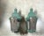 Pair of Vintage Colonial Solid Brass Wall Lanterns. 20”h X 8”.5w X 12”d For Sale - Image 10 of 18