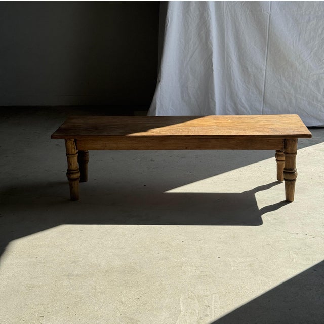 Vintage Coffee Table in Indonesian Brown Teak, 1980s For Sale - Image 4 of 18
