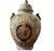 Ceramic Large Cherub Painted Floor Vase/Urn For Sale - Image 7 of 9