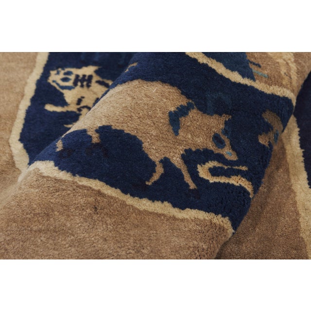 Late 19th Century Chinese Zodiac Baotou Rug, 03'01 X 04'04 For Sale In Dallas - Image 6 of 10