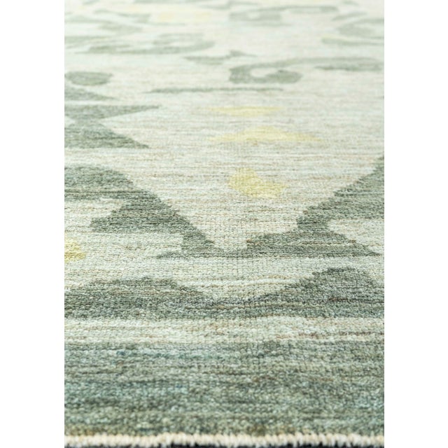 Turkish Oushak Antique Look Rug 10'4