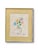 Pablo Picasso Pablo Picasso Vintage Mid Century Modernist Lithograph Print Metal Framed For Sale - Image 4 of 4