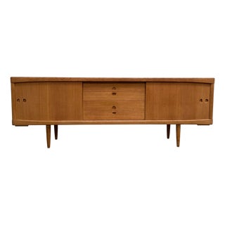 Vintage Sideboard in Oak by W.H. Klein for Bramin, Denmark, 1960s For Sale