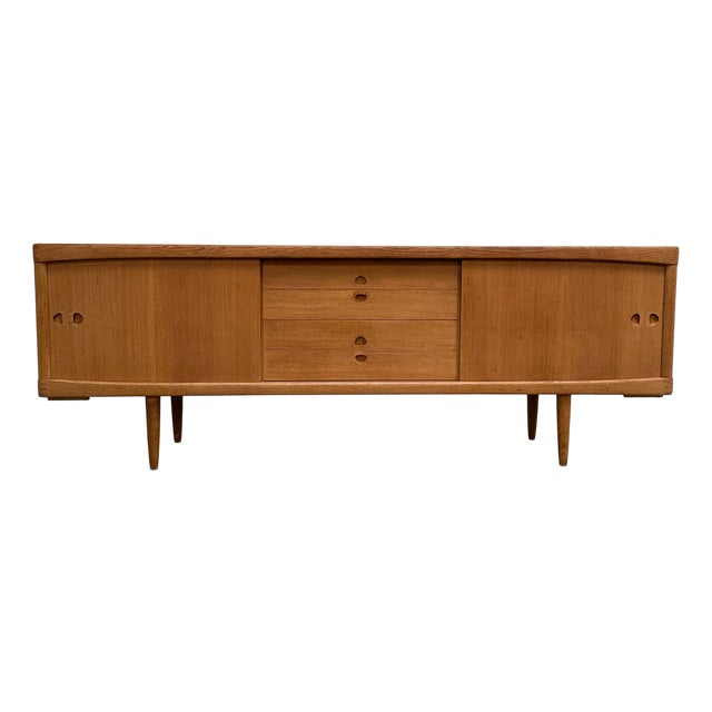 Vintage Sideboard in Oak by W.H. Klein for Bramin, Denmark, 1960s For Sale
