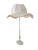 Baroque Lamps with Hat-Shaped Lace Shades, Set of 2 For Sale - Image 6 of 12