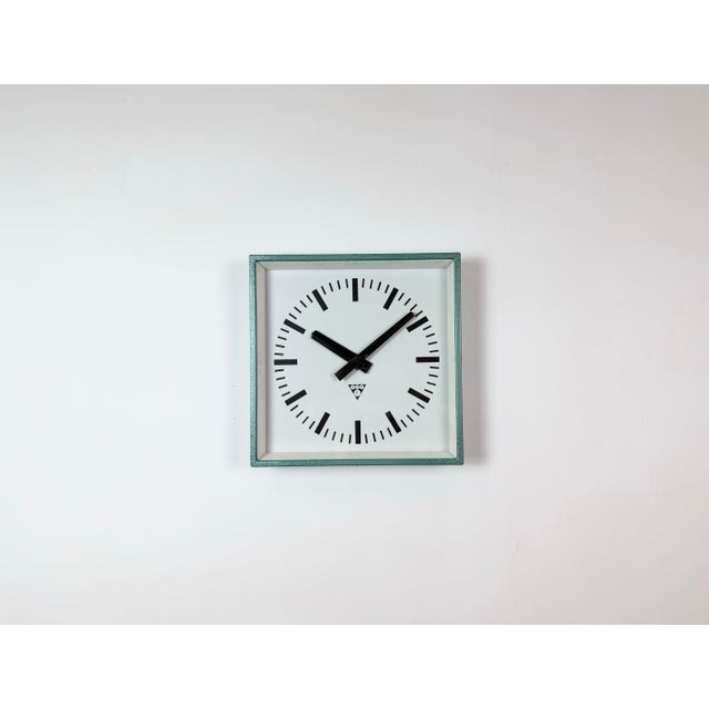 - Wall clock designed by Pragotron in former Czechoslovakia during the 1970s and made till 1990s - Was used in factories,...