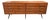 Vintage Italian Wooden Chest of Drawers with Brass Handles, 1950s For Sale