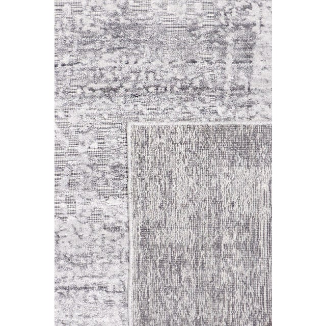 2020s Pasargad Home Adra Silver Area Rug- 8' 1" X 10' 1" For Sale - Image 5 of 7