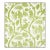 Sample - The House of Scalamandré Balinese Peacock Wallcovering, Pear For Sale