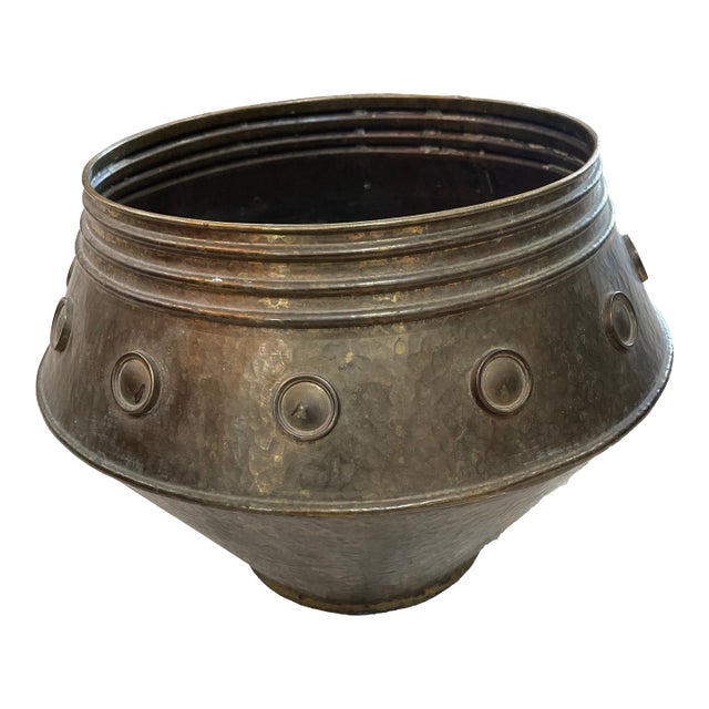 1930s Planter Brass Sign V. Gillar For Sale