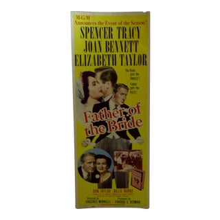 Vintage Movie Poster "Father of the Bride" 1950 For Sale