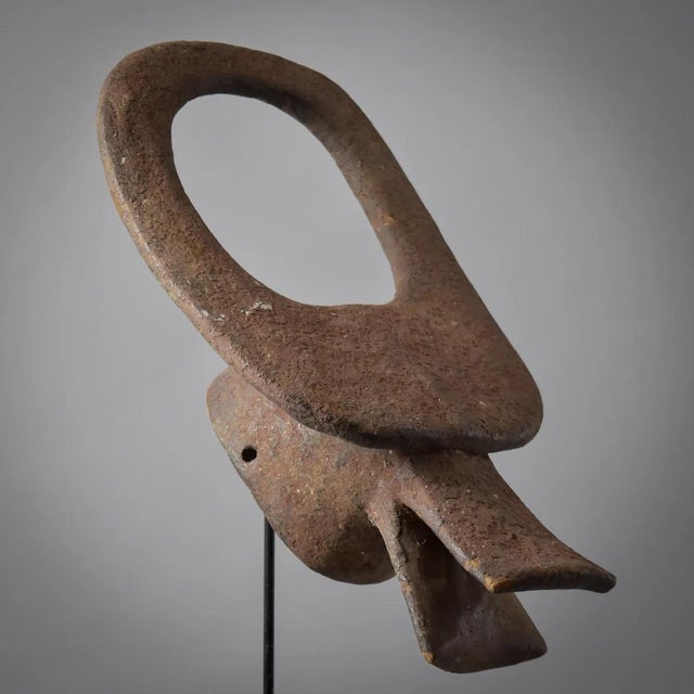 Wood Early 20th Century Mama Mangam Bush Cow Headcrest Nigeria For Sale - Image 7 of 9