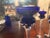1980s Romanian Cobalt Blue Glass Candleholders: Handcrafted Crystal Set For Sale - Image 5 of 9