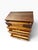 1960s Refinished 1960s Mid Century Modern Walnut Tallboy Dresser | Vintage Walnut Crescent Series S-2430 Highboy Chest | Fluted Louvered Accent Drawer For Sale - Image 5 of 12