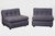 Gray Amanta Lounge Chairs by Mario Bellini for C&B Italia, 1970, Set of 2 For Sale - Image 8 of 8