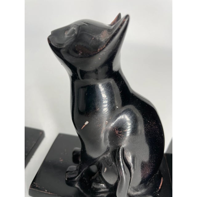 Vintage Black Cat Bookends a Pair Chairish