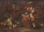 Traditional 18th Century Flemish School Still Life Painting With Flowers and Parrot For Sale - Image 3 of 11