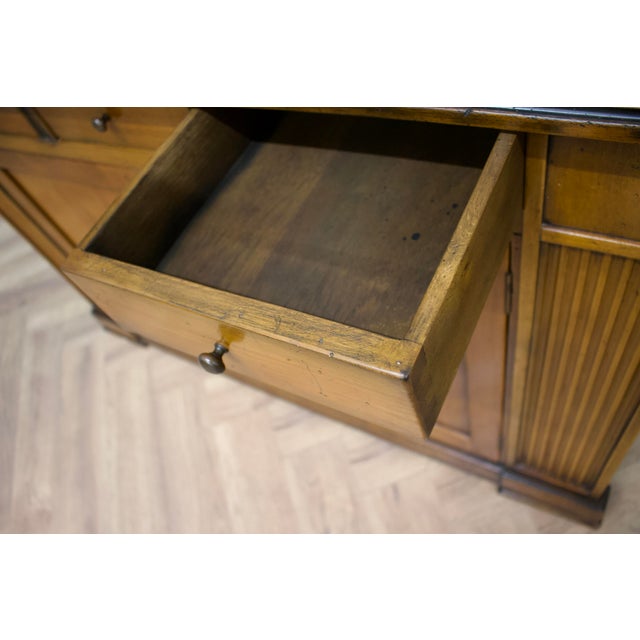 Brown French Cherry Bookcase from De Bournais, 2000s For Sale - Image 8 of 10