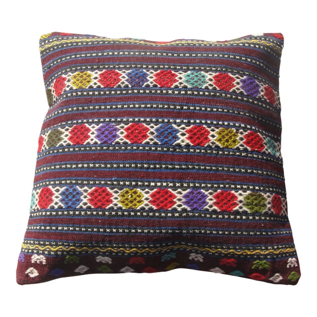 Kilim Rug Pillow Cover For Sale