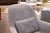 Camerich Noble Grey Lounge Armchairs Vintage MCM Style Contemporary Modern - A Pair For Sale - Image 10 of 12