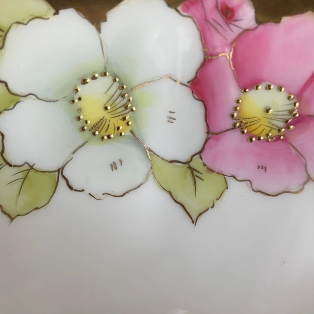 Ceramic Gold Flourished Bavarian Bowl For Sale - Image 7 of 8