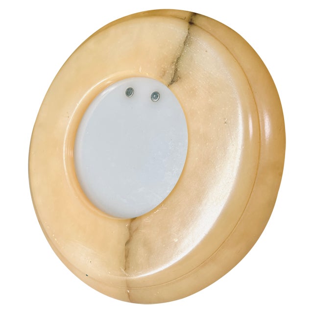 Alabaster Marble Photo Frame by Scaglione, 1970s For Sale