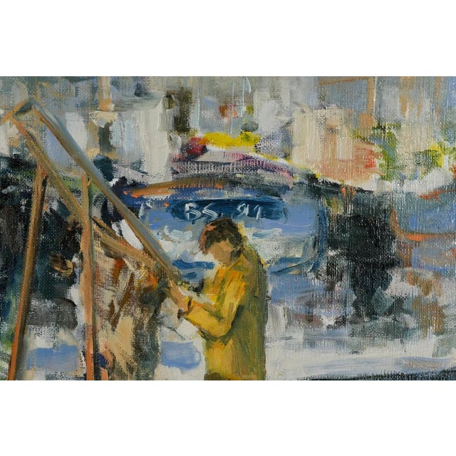 Blaszczyk, Concarneau, 1990s, Oil on Canvas For Sale - Image 7 of 18
