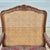 Late 20th Century Late 20th Century Louis XV Carved Walnut Cane Back Arm Chairs Fauteuils, a Pair For Sale - Image 5 of 18