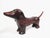 Vintage Carved Hardwood Dachshund Sculpture For Sale - Image 4 of 8