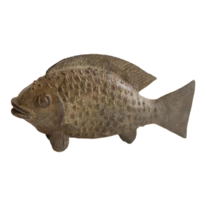 Vintage African Fish Sculpture