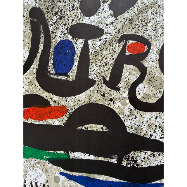 Paper Joan Miró, Engravings and Lithographs, Galerie Gérald Cramer, 1960s, Print For Sale - Image 7 of 10