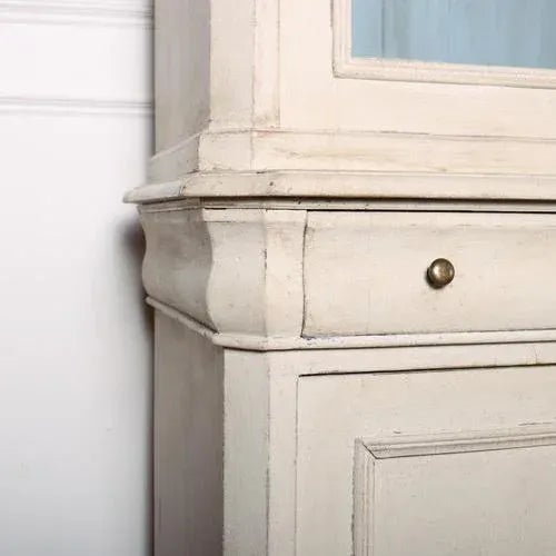 19th Century Italian Painted Bookcase, 1890s For Sale - Image 7 of 11