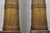 Art Deco Antique Art Deco 75" Tall Wooden Pedestal Column Geometric Chevron Carved - Pair For Sale - Image 3 of 18