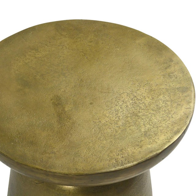 2020s Modern Ibiza Brass Side Table For Sale - Image 5 of 6