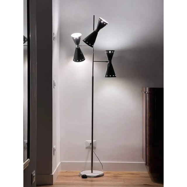 Mid-Century Modern Floor Lamp from Stilnovo For Sale - Image 3 of 11