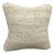 Turkish Handmade Vintage White Hemp Cushion Cover For Sale