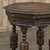 Antique Jacobean Style Octagonal End Table in Hand Waxed Oak For Sale - Image 15 of 18
