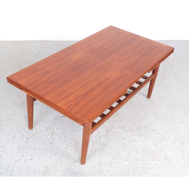 Vintage Danish Extendable Coffee Table by Trioh, 1960s For Sale - Image 6 of 12