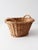 Wood Vintage Oval Wicker Basket With Handles For Sale - Image 7 of 14
