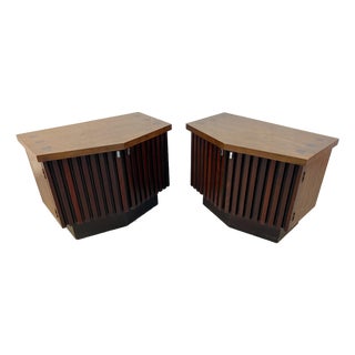 Lane "Tower Suite" Mid-Century Modern Nightstands, Pair For Sale