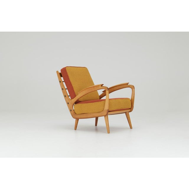 Armchairs by B. Spuijs for De Ster Gelderland, 1950s, Set of 2 For Sale - Image 6 of 18