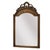 Antique French Rococo Revival Giltwood Mahogany Crest Mirror For Sale - Image 10 of 10