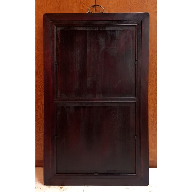 Early 20th Century Chinese Porcelain Buddhist Temple Plaque Seated Kuan Yin For Sale - Image 5 of 5