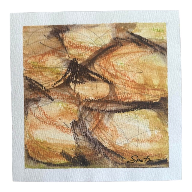 “Earthbound” Original Watercolor by Nancy Smith For Sale