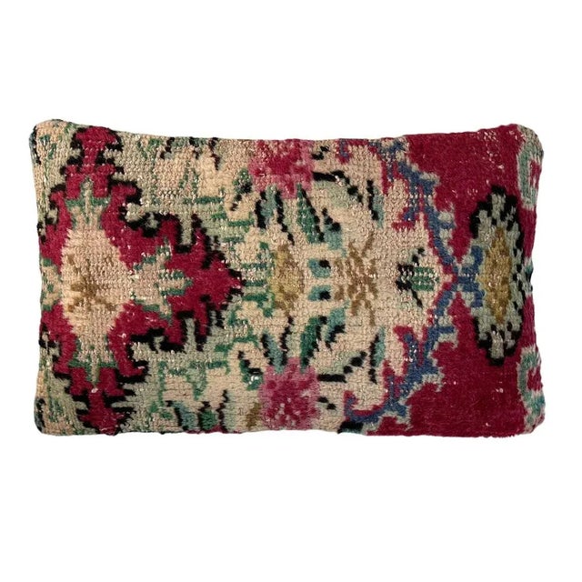 Textile Vintage Cushion in Wool, 1960s For Sale - Image 7 of 11