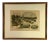 Early 19th Century Harpers Hand Colored Engraving Golden Gate Park in San Francisco, Framed For Sale
