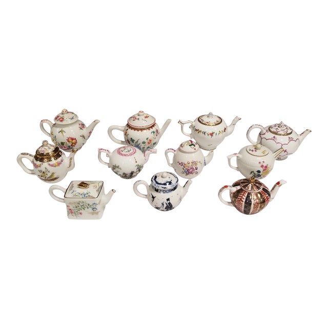 Victorian and Albert Tea Pot Collection For Sale