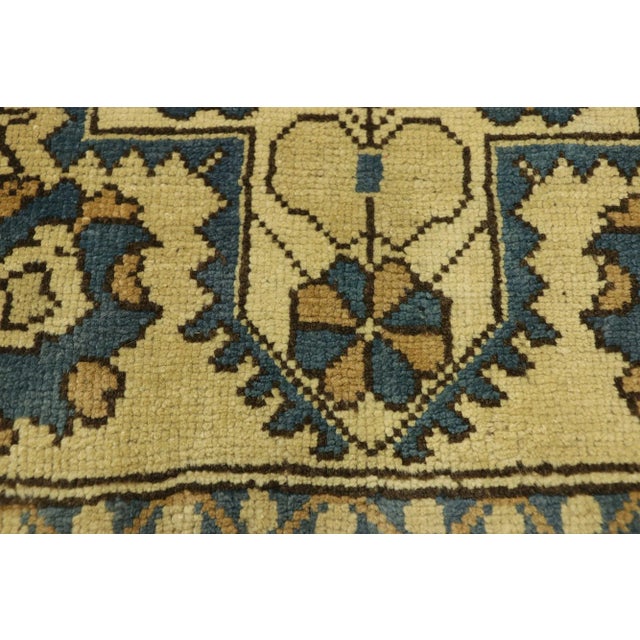 Vintage Turkish Oushak Yastik Rug - 02'03 X 02'04 For Sale - Image 4 of 7