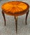 Louis XV Style Gilt Floral Marquetry Tulipwood and Kingwood Gueridon Table For Sale - Image 4 of 10